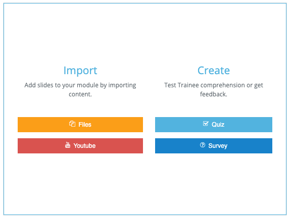 Mindflash LMS Import and Create Files, YouTube, Quiz, Survey