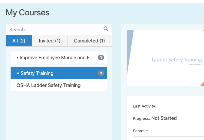 Mindflash LMS Course Library