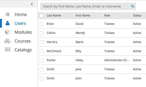 Mindflash LMS Users